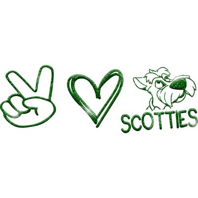 GLT86 GREEN GLITTER Thumbnail